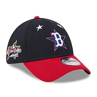 Men's New Era Navy/Red  Boston Red Sox 2025 MLB All-Star Game Workout 39THIRTY Flex Hat