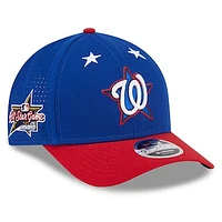 Men's New Era Blue/Red  Washington Nationals 2025 MLB All-Star Game Workout 9FORTY M-Crown Adjustable Hat