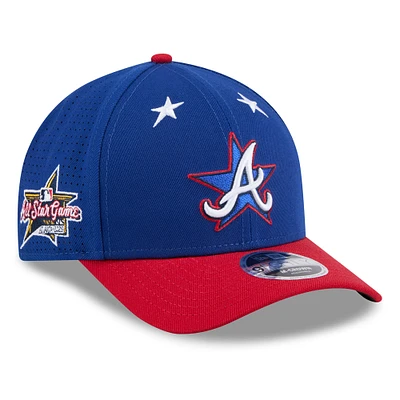 Men's New Era Blue/Red  Atlanta Braves 2025 MLB All-Star Game Workout 9FORTY M-Crown Adjustable Hat