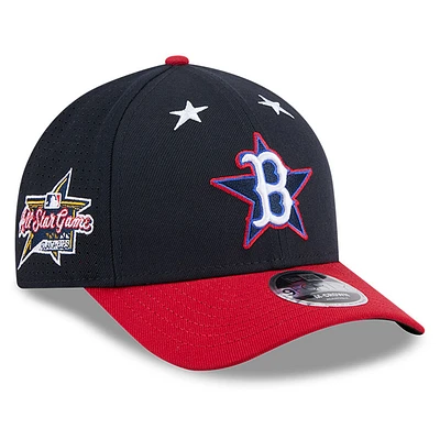 Men's New Era Navy/Red  Boston Red Sox 2025 MLB All-Star Game Workout 9FORTY M-Crown Adjustable Hat