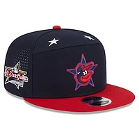 Men's New Era Navy/Red  Baltimore Orioles 2025 MLB All-Star Game Workout Side Patch 9FIFTY Snapback Hat