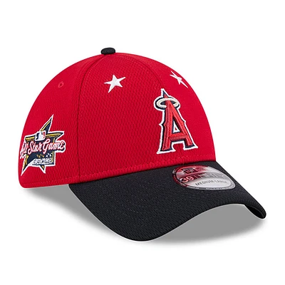 Men's New Era Red/Navy  Los Angeles Angels 2025 MLB All-Star Game 39THIRTY Flex Hat
