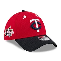 Men's New Era Red/Navy  Minnesota Twins 2025 MLB All-Star Game 39THIRTY Flex Hat