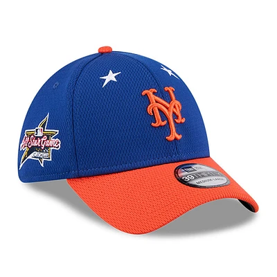 Men's New Era Royal/Orange  York Mets 2025 MLB All-Star Game 39THIRTY Flex Hat