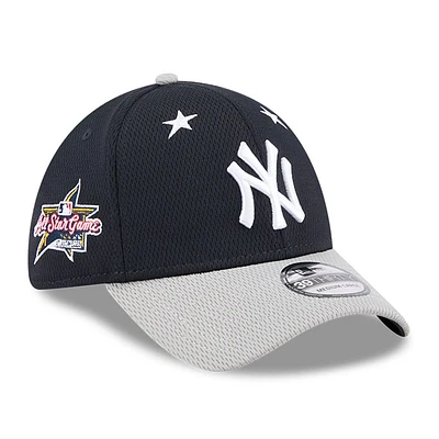 Men's New Era Navy/Gray  York Yankees 2025 MLB All-Star Game 39THIRTY Flex Hat