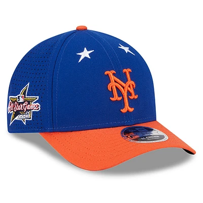 Men's New Era Royal/Orange  New York Mets 2025 MLB All-Star Game 9FORTY M-Crown Adjustable Hat