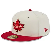 Men's New Era / Canada 2025 4 Nations Face-Off 59FIFTY Fitted Hat