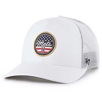 Men's '47 White New York Mets Homage Adjustable Trucker Hat