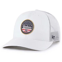 Men's '47 White New York Yankees Homage Adjustable Trucker Hat