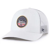 Men's '47 White New York Yankees Homage Adjustable Trucker Hat