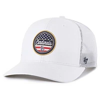 Men's '47 White St. Louis Cardinals Homage Adjustable Trucker Hat