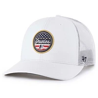 Men's '47 White Baltimore Orioles Homage Adjustable Trucker Hat