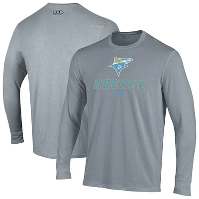 Men's Under Armour LIU Sharks Performance Long Sleeve T-Shirt