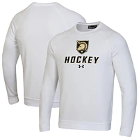 Men's Under Armour Army Black Knights Hockey Rival Fleece Pullover Sweatshirt