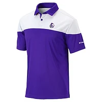 Men's Columbia  Purple Sacramento Kings Omni-Wick Best Ball Polo