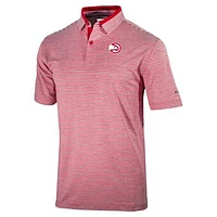 Men's Columbia  Red Atlanta Hawks Golden Hills Polo