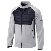Men's Columbia Gray Golden State Warriors The Element Full-Zip Jacket