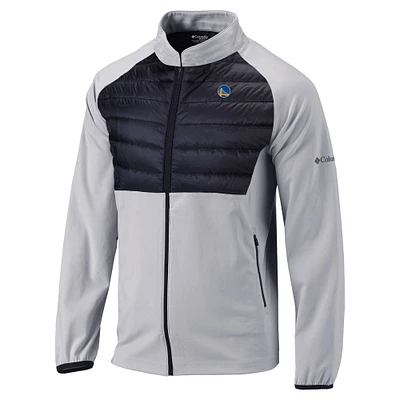 Men's Columbia Gray Golden State Warriors The Element Full-Zip Jacket