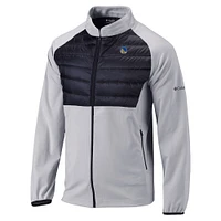 Men's Columbia Gray Golden State Warriors The Element Full-Zip Jacket