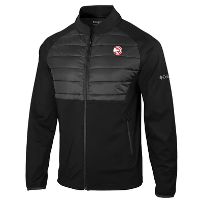 Men's Columbia  Black Atlanta Hawks The Element Full-Zip Jacket
