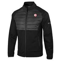 Men's Columbia  Black Atlanta Hawks The Element Full-Zip Jacket