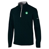 Men's Columbia Boston Celtics Omni-Wick Wickhams Hills Quarter-Zip Pullover Top