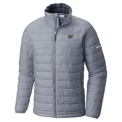 Men's Columbia Brooklyn Nets Powder Lite Omni-Heat Reflective Full-Zip Jacket