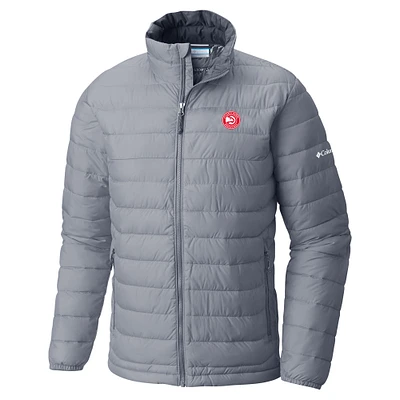 Men's Columbia Atlanta Hawks Powder Lite Omni-Heat Reflective Full-Zip Jacket