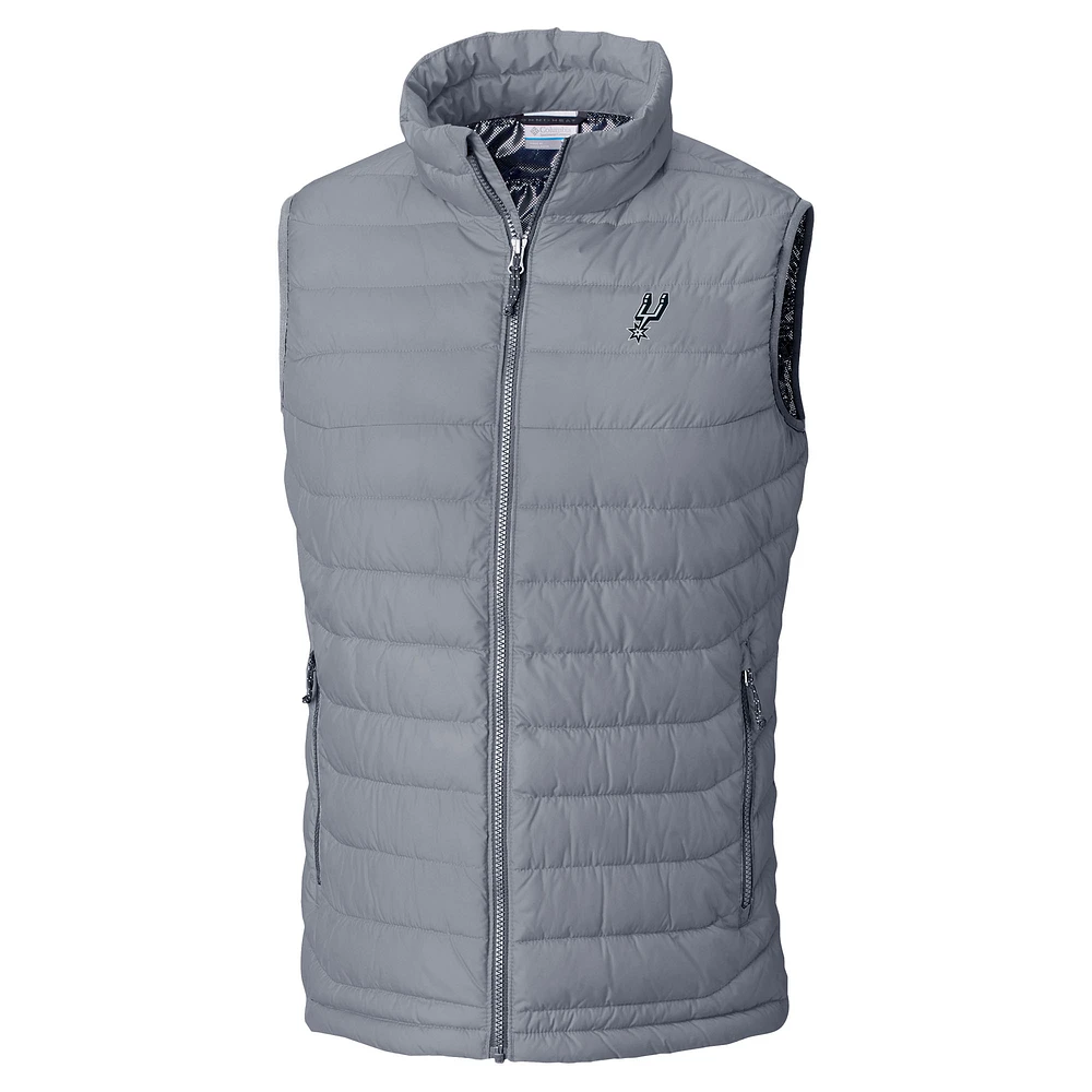Men's Columbia San Antonio Spurs Powder Lite Omni-Heat Reflective Full-Zip Vest