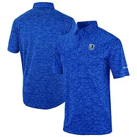 Men's Columbia Blue Dallas Mavericks Omni-Wick Heading Out Polo