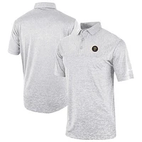 Men's Columbia Gray Denver Nuggets Omni-Wick Heading Out Polo