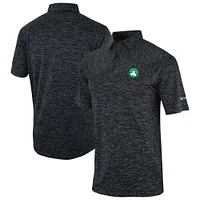 Men's Columbia Black Boston Celtics Omni-Wick Heading Out Polo