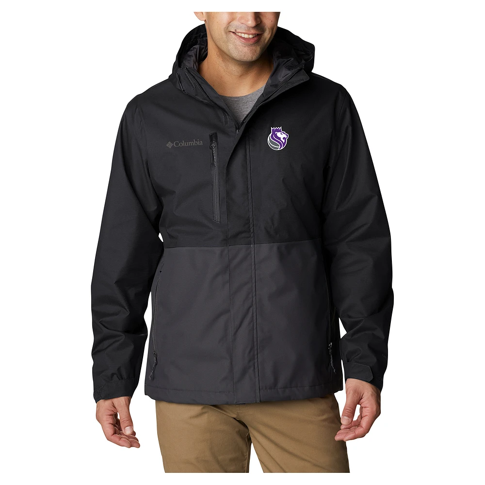 Men's Columbia Black Sacramento Kings Hikebound Full-Zip Jacket
