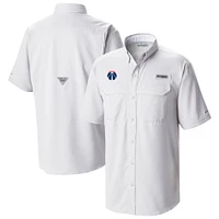 Men's Columbia Washington Wizards Omni-Wick Low Drag Offshore Button-Up Shirt