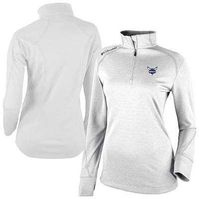 Women's Columbia Charlotte Hornets Omni-Wick Shotgun 2.0 Quarter-Zip Pullover Top