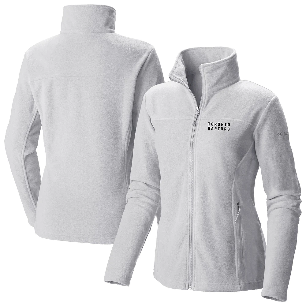 Women's Columbia Toronto Raptors Give & Go II Fleece Full-Zip Jacket