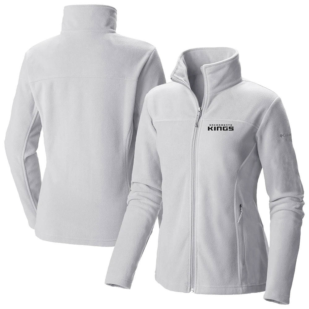 Women's Columbia Sacramento Kings Give & Go II Fleece Full-Zip Jacket