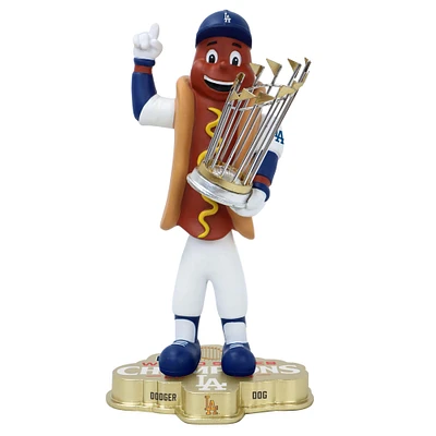 FOCO Dodger Dog Los Angeles Dodgers 2024 World Series Champions Fanatics Exclusive 8" Bobblehead