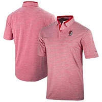 Men's Columbia Portland Trail Blazers Omni-Wick Golden Hills Polo
