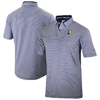 Men's Columbia  Navy Indiana Pacers Omni-Wick Golden Hills Polo