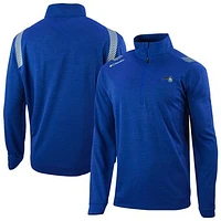 Men's Columbia Blue Orlando Magic Oakland Downs Omni-Wick Quarter-Zip Top