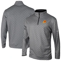 Men's Columbia Gray Phoenix Suns Wickham Hills Omni-Wick Quarter-Zip Jacket
