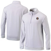 Men's Columbia / New York Knicks Omni-Wick Even Lie Quarter-Zip Top