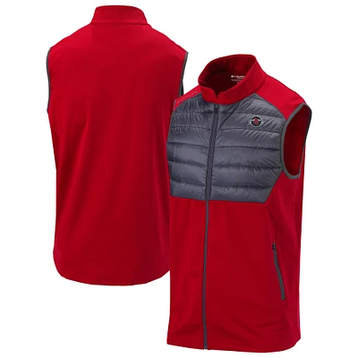 Men's Columbia Houston Rockets Omni-Wick The Element Full-Zip Vest