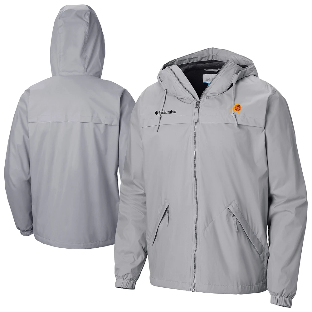 Men's Columbia Gray Phoenix Suns Oroville Creek Lined Full-Zip Jacket