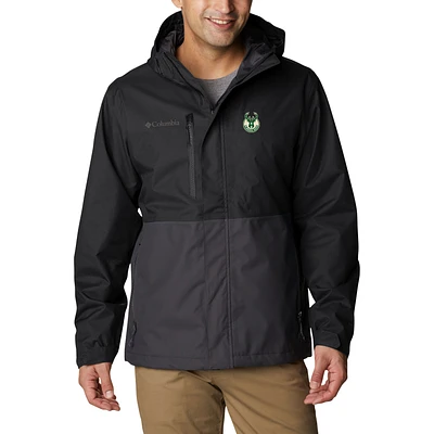 Men's Columbia  Black Milwaukee Bucks Omni-Tech Hikebound Full-Zip Jacket