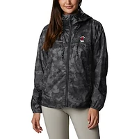 Women's Columbia  Black Miami Heat Flash Challenger Novelty Full-Zip Windbreaker Jacket
