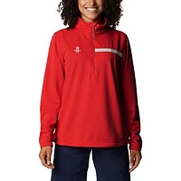 Women's Columbia  Red Houston Rockets Skiff Guide Fleece
