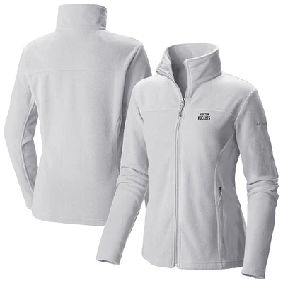 Women's Columbia Houston Rockets Give & Go II Fleece Full-Zip Jacket
