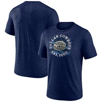 Men's  Navy Dallas Cowboys Sporting Chance Tri-Blend T-Shirt
